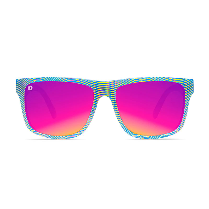 Knockaround® Torrey Pines in Matte Black and Sky Blue | Palmetto Moon Knockaround® Torrey Pines in Matte Black and Sky Blue | Palmetto Moon